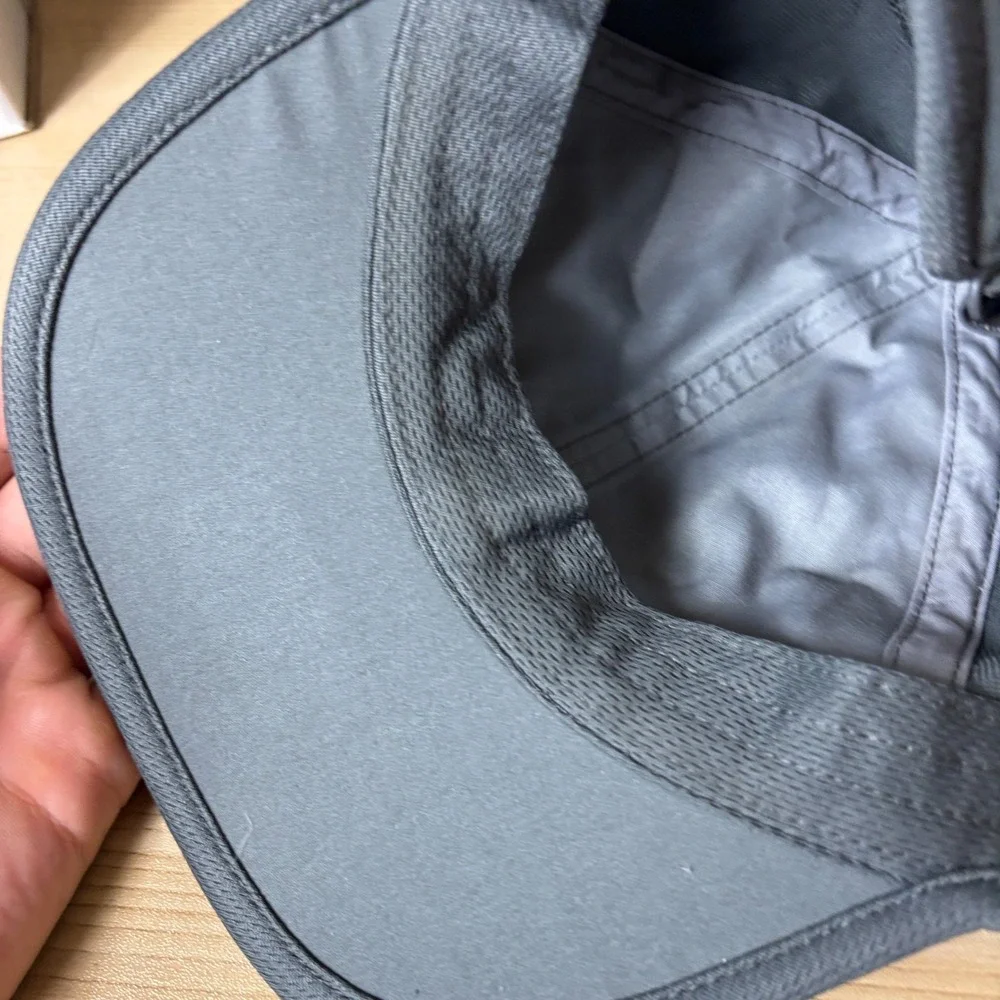 Kirkland Signature Hat Cap Strap Back Gray Performance Adjustable